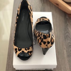 Calvin Klein wedge heel